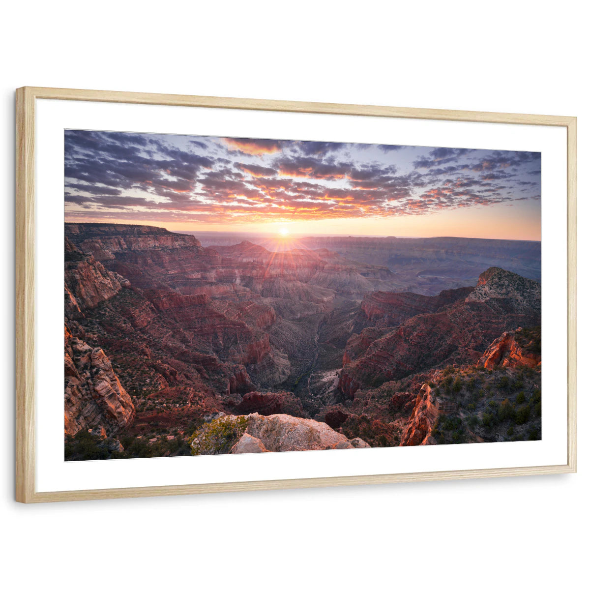 framed-print-natural-wood-matted