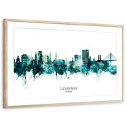 framed-print-natural-wood-matted