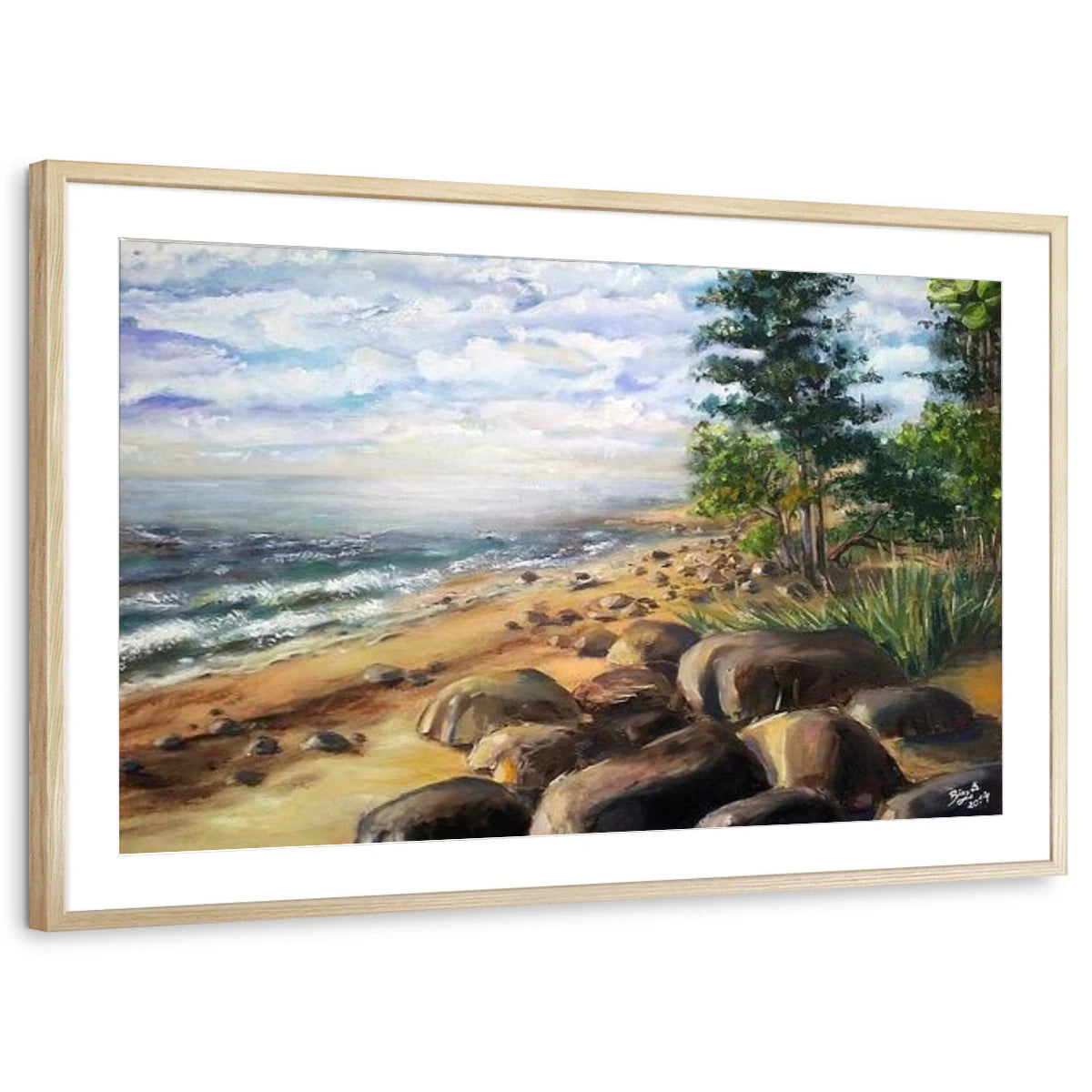 framed-print-natural-wood-matted