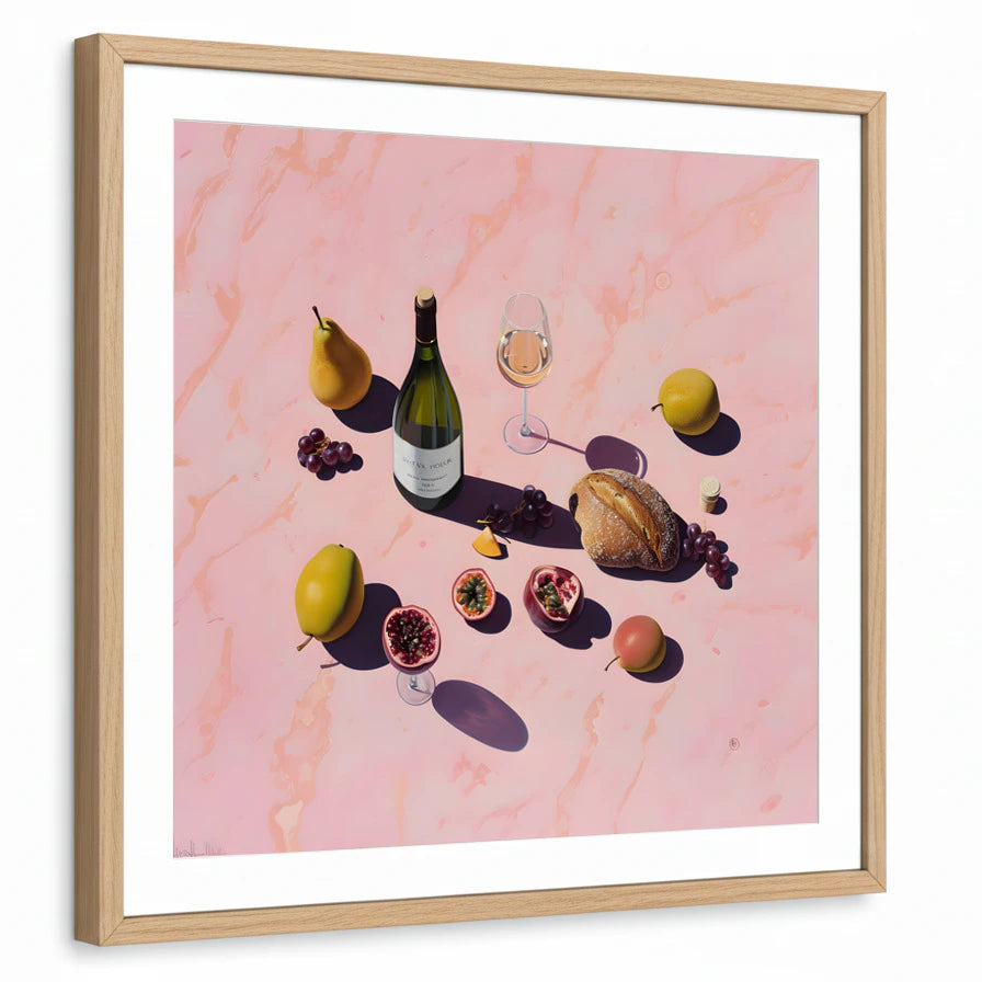 framed-print-natural-wood-white-border