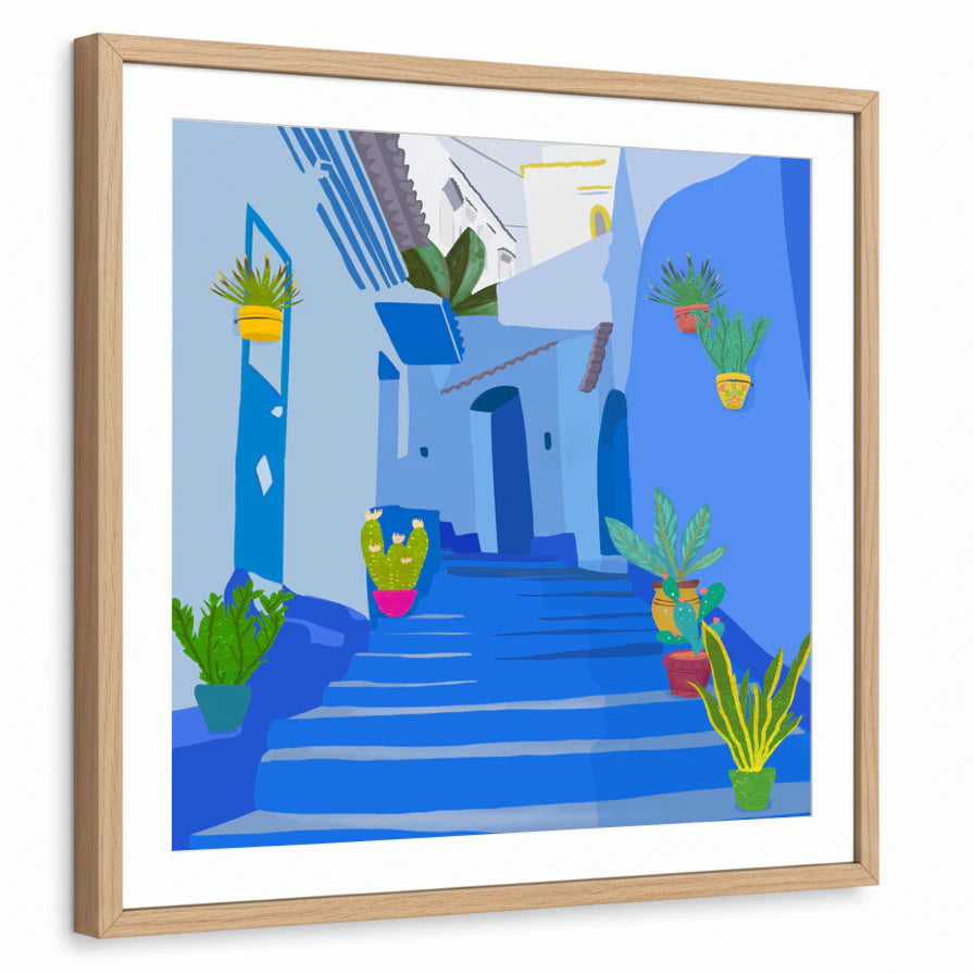 framed-print-natural-wood-white-border