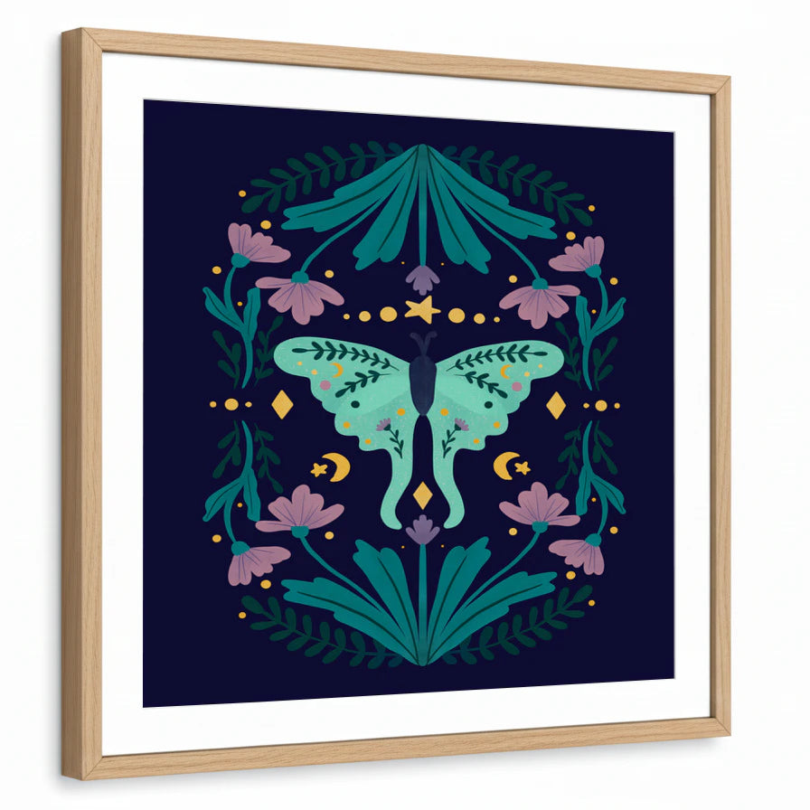 framed-print-natural-wood-white-border