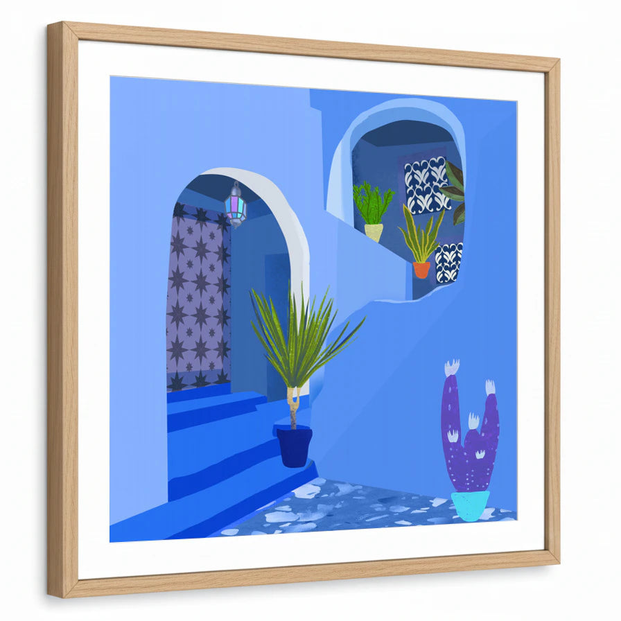 framed-print-natural-wood-white-border