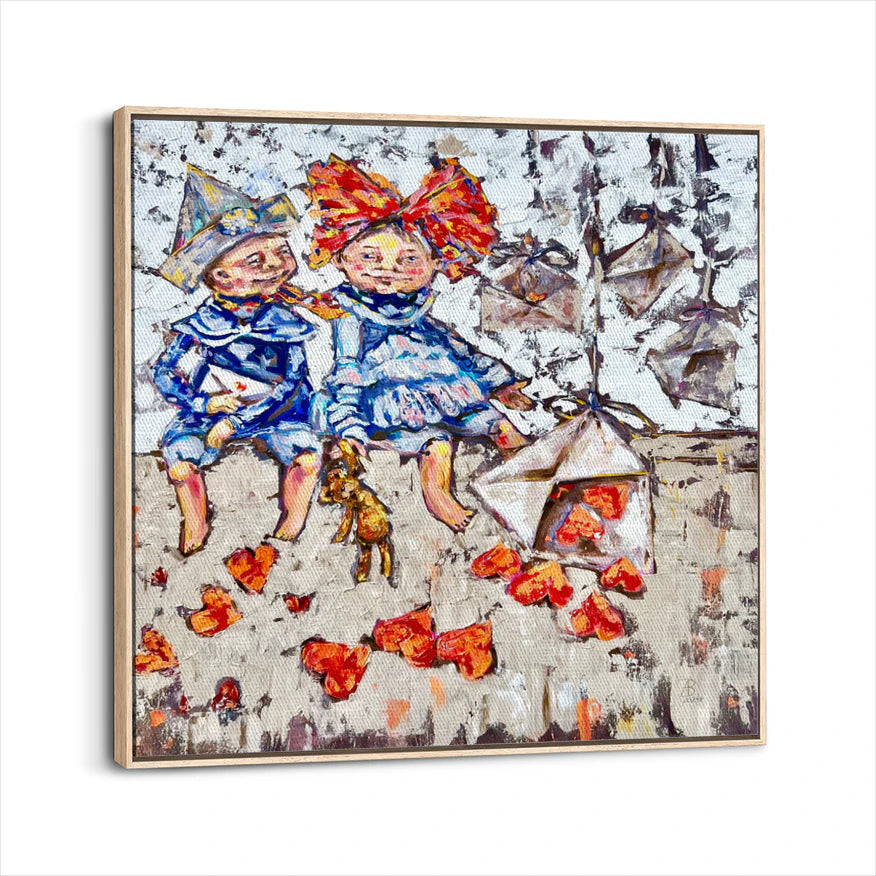 framed-canvas-natural-wood