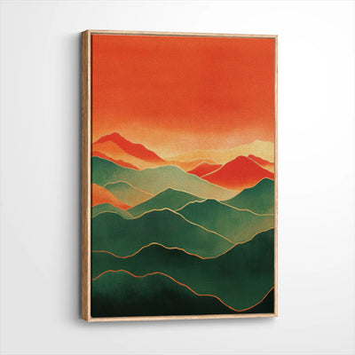 framed-canvas-natural-wood