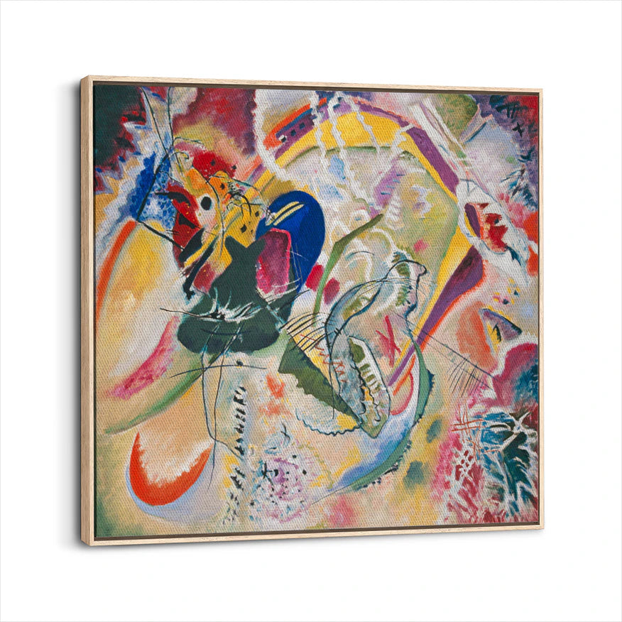 framed-canvas-natural-wood