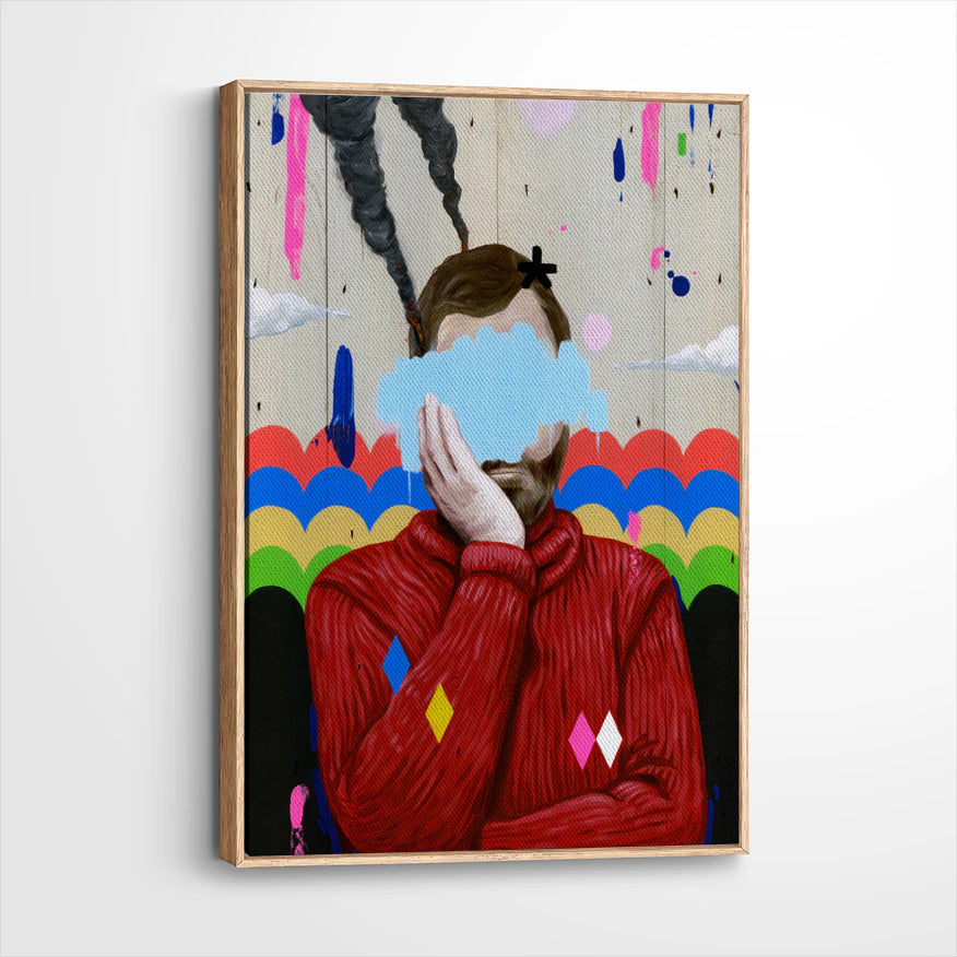 framed-canvas-natural-wood