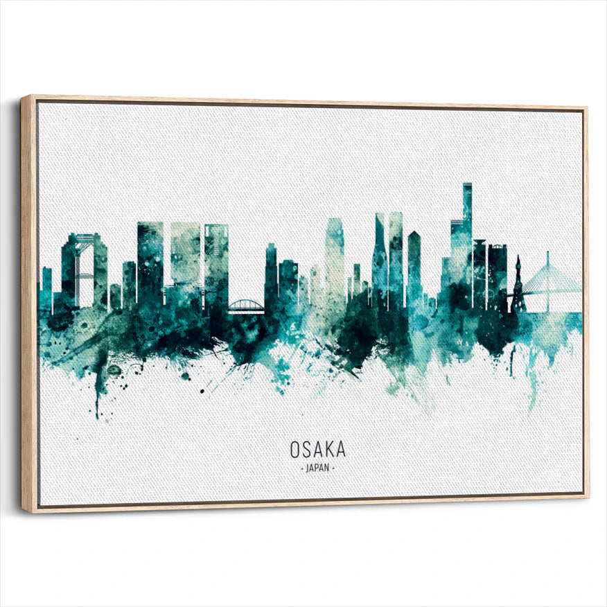 framed-canvas-natural-wood