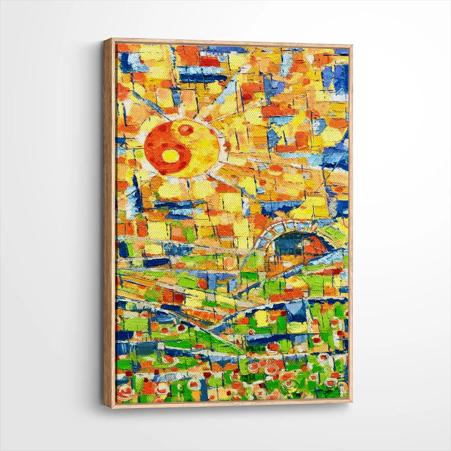 framed-canvas-natural-wood