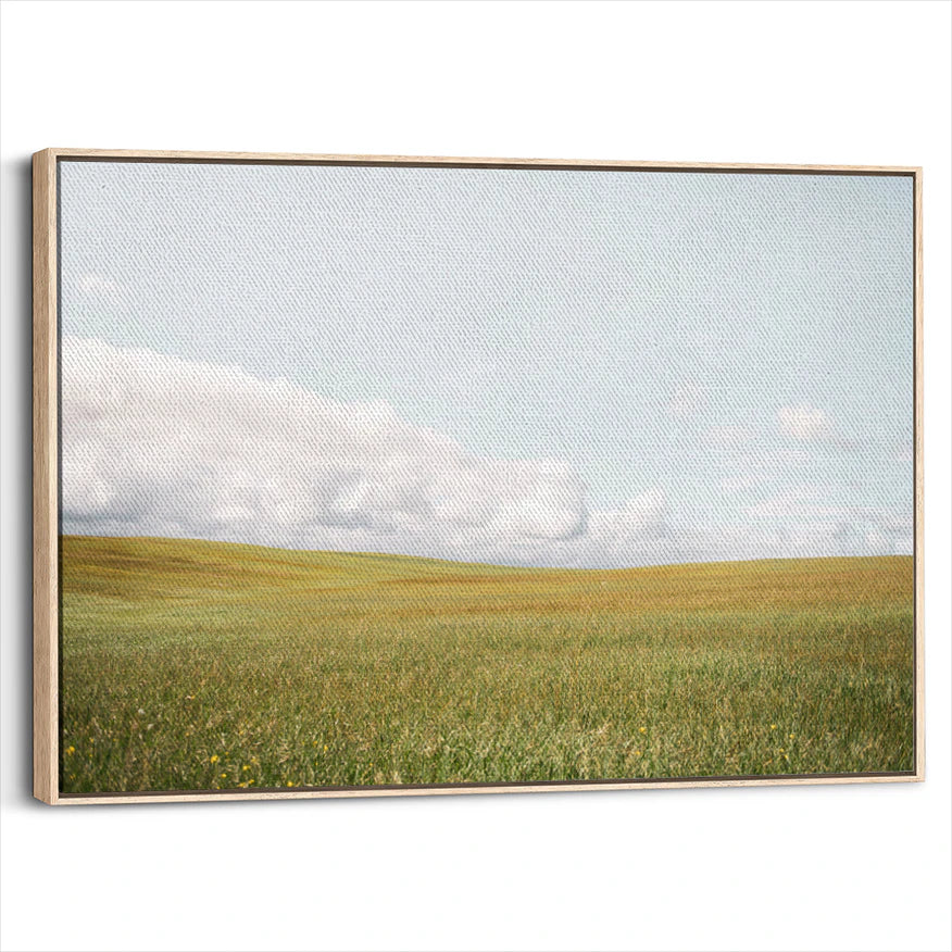 framed-canvas-natural-wood