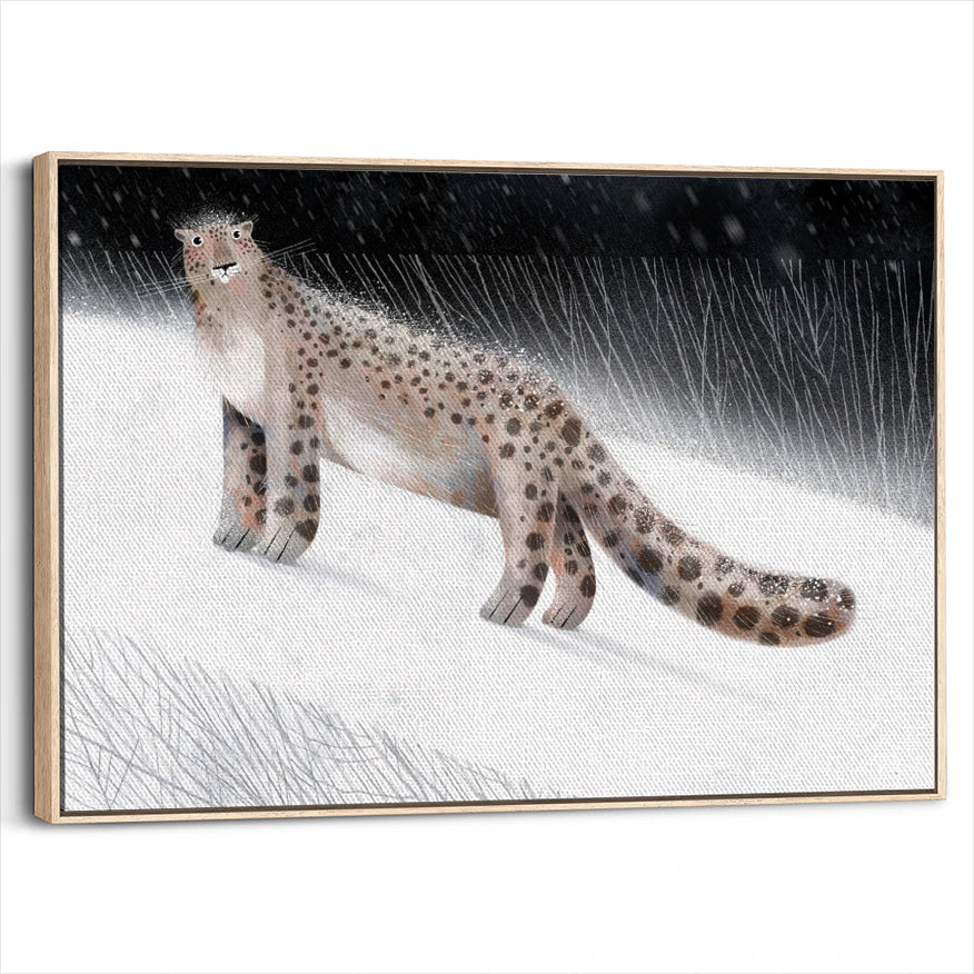 framed-canvas-natural-wood