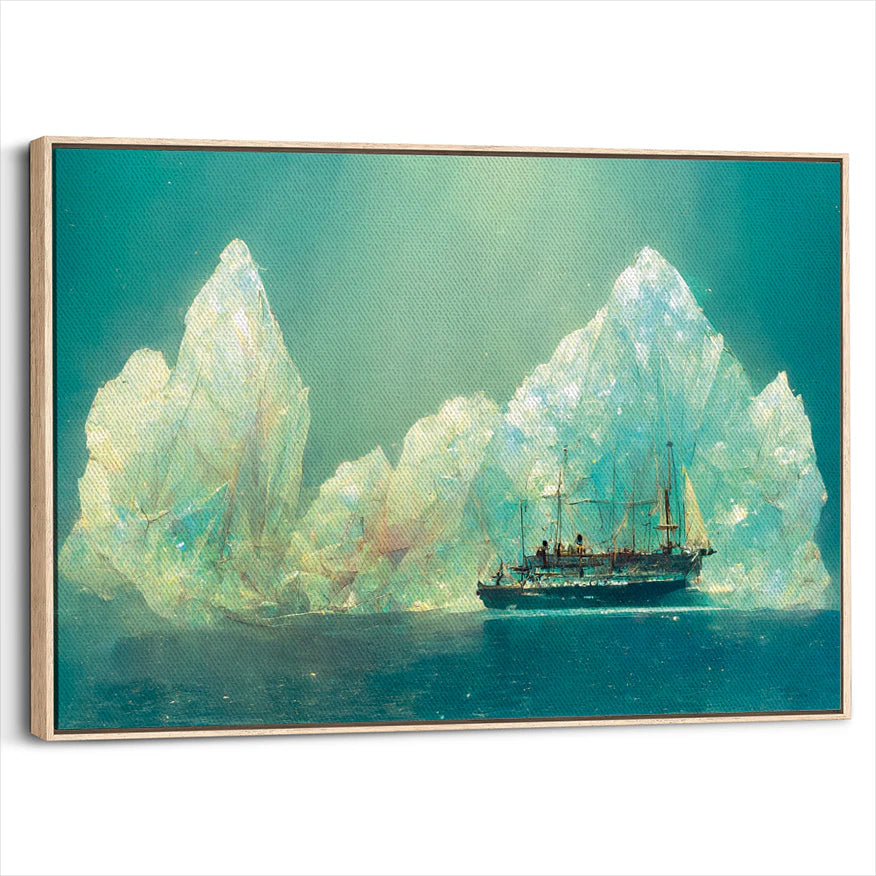 framed-canvas-natural-wood