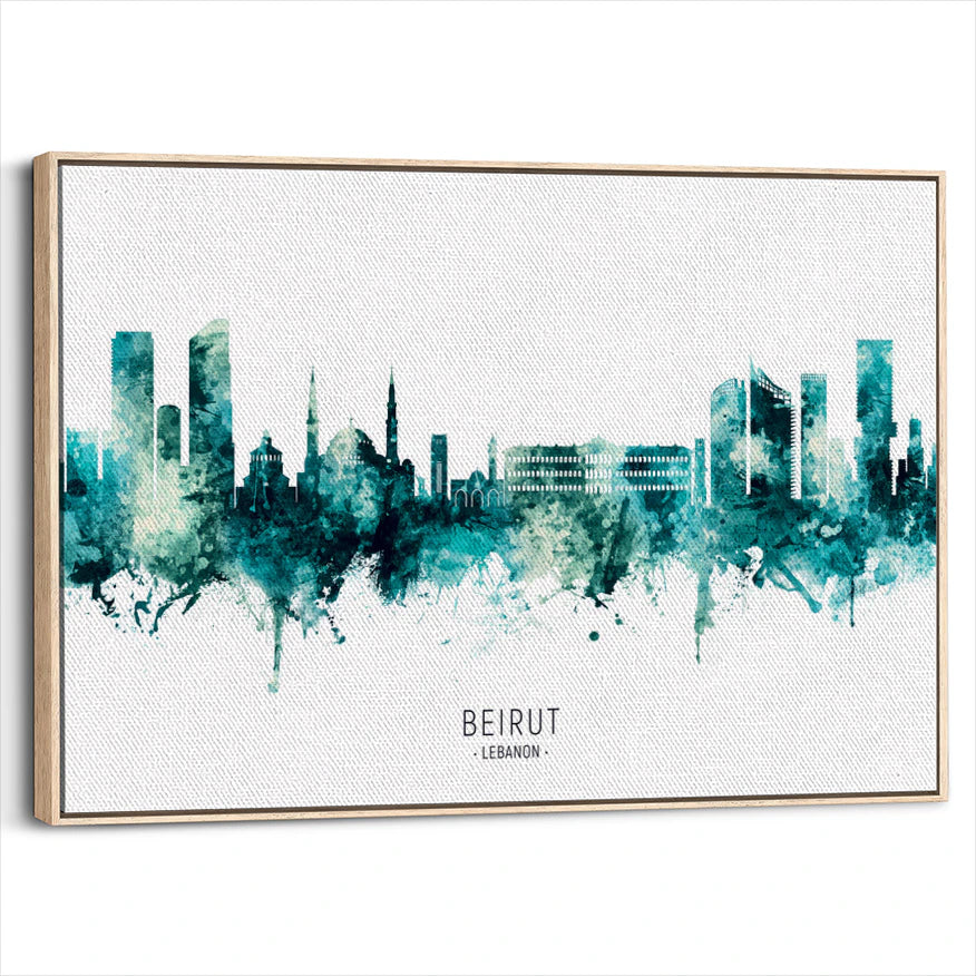 framed-canvas-natural-wood