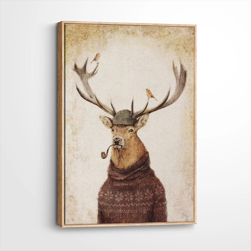 framed-canvas-natural-wood