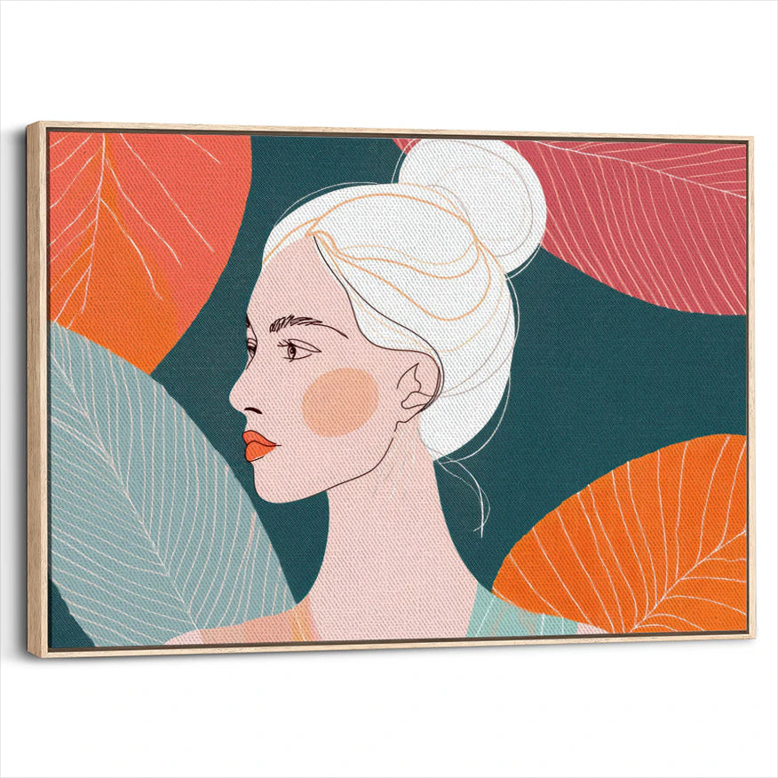framed-canvas-natural-wood