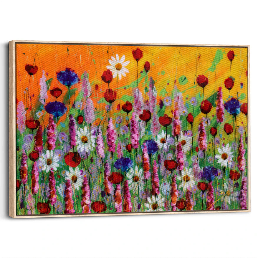 framed-canvas-natural-wood