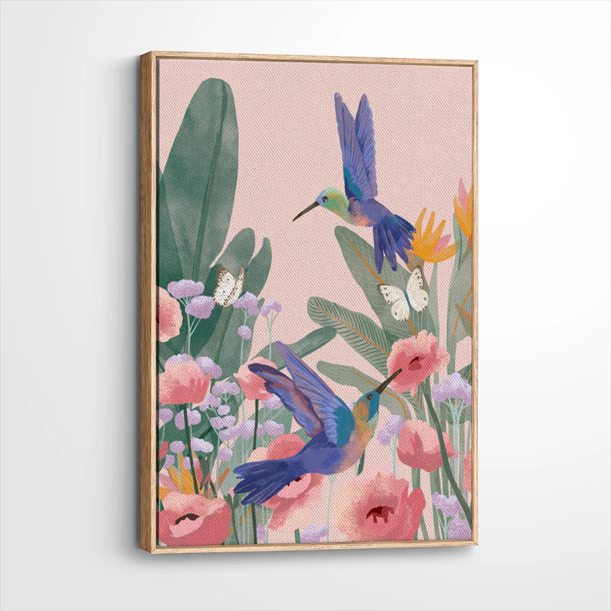 framed-canvas-natural-wood