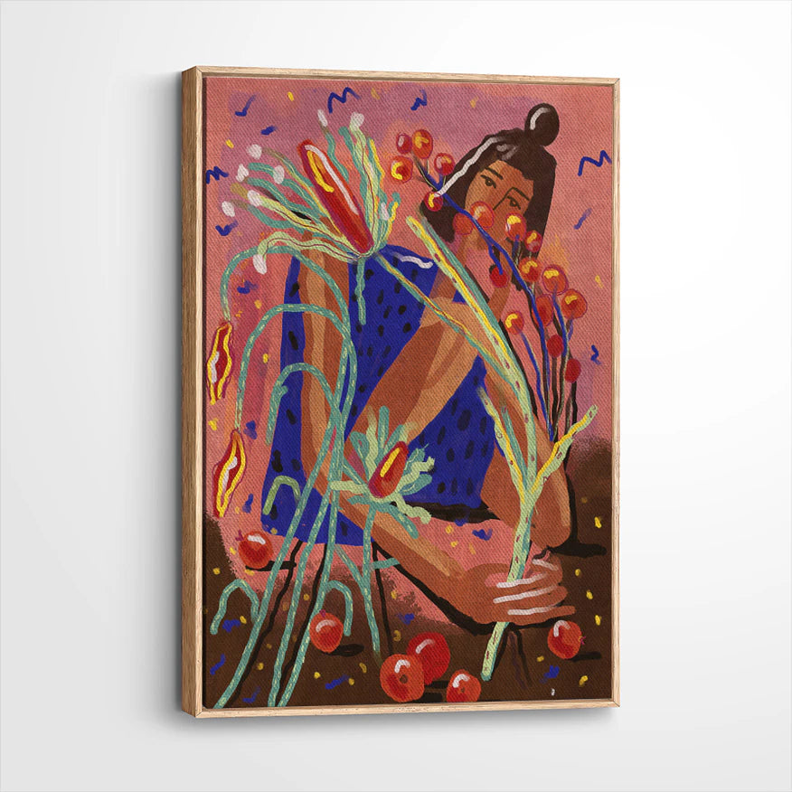 framed-canvas-natural-wood