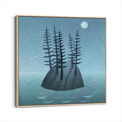 framed-canvas-natural-wood