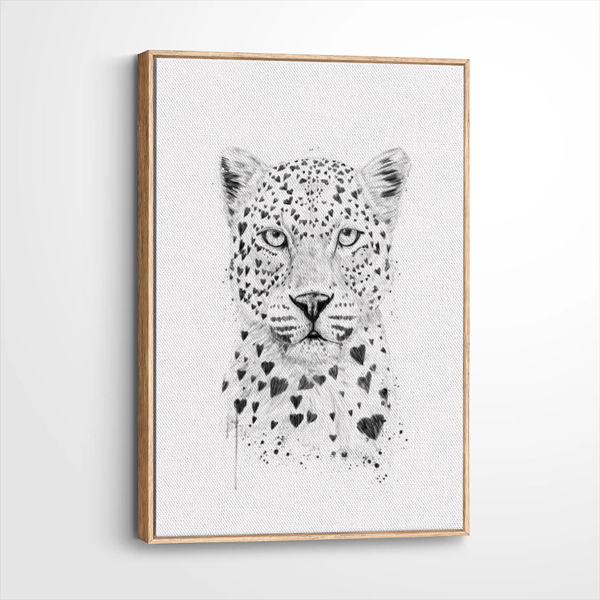 framed-canvas-natural-wood