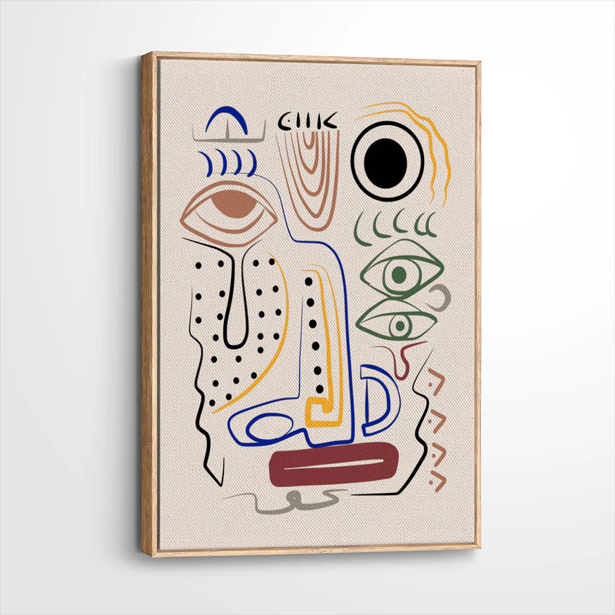 framed-canvas-natural-wood