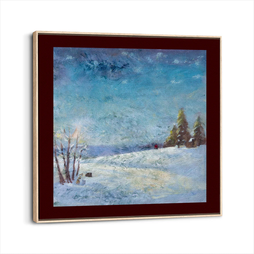 framed-canvas-natural-wood