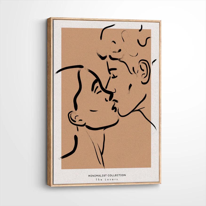 framed-canvas-natural-wood