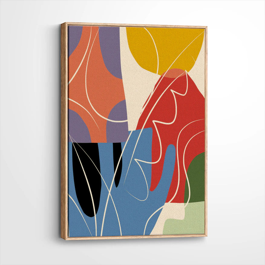framed-canvas-natural-wood