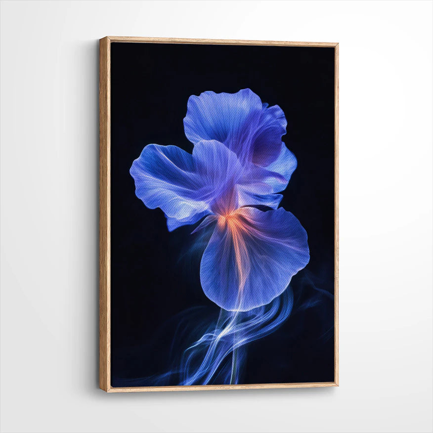 framed-canvas-natural-wood