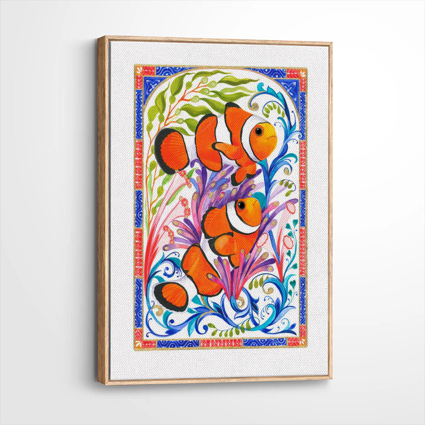 framed-canvas-natural-wood