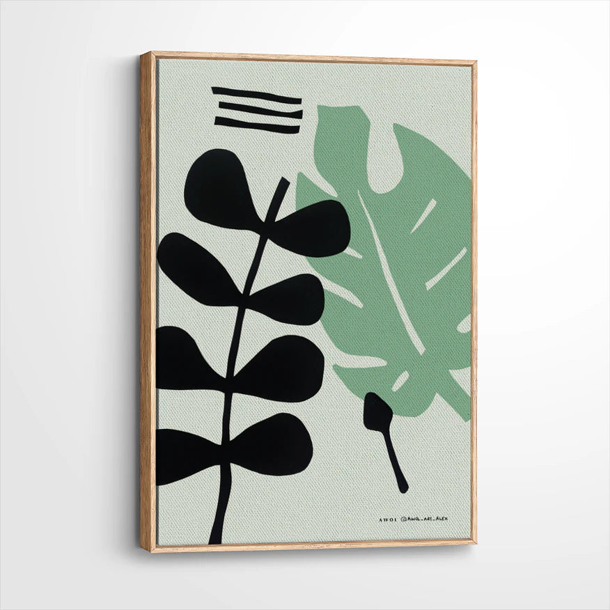 framed-canvas-natural-wood
