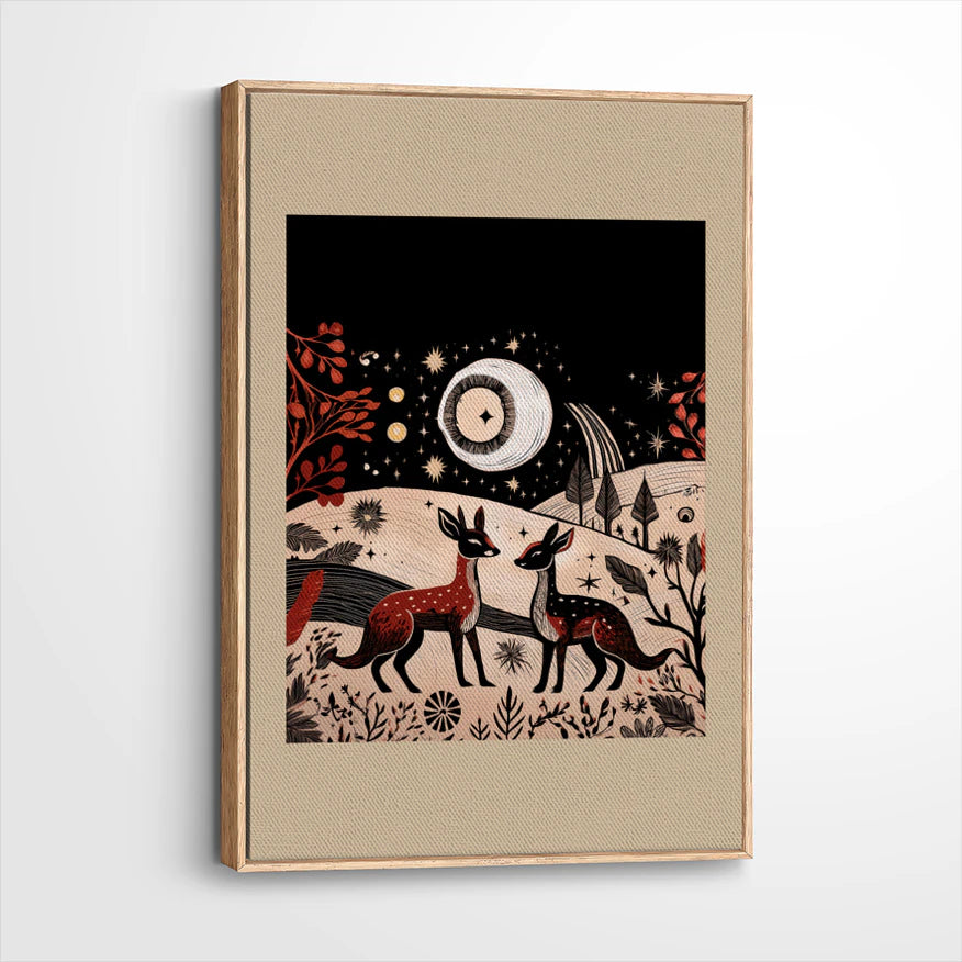 framed-canvas-natural-wood