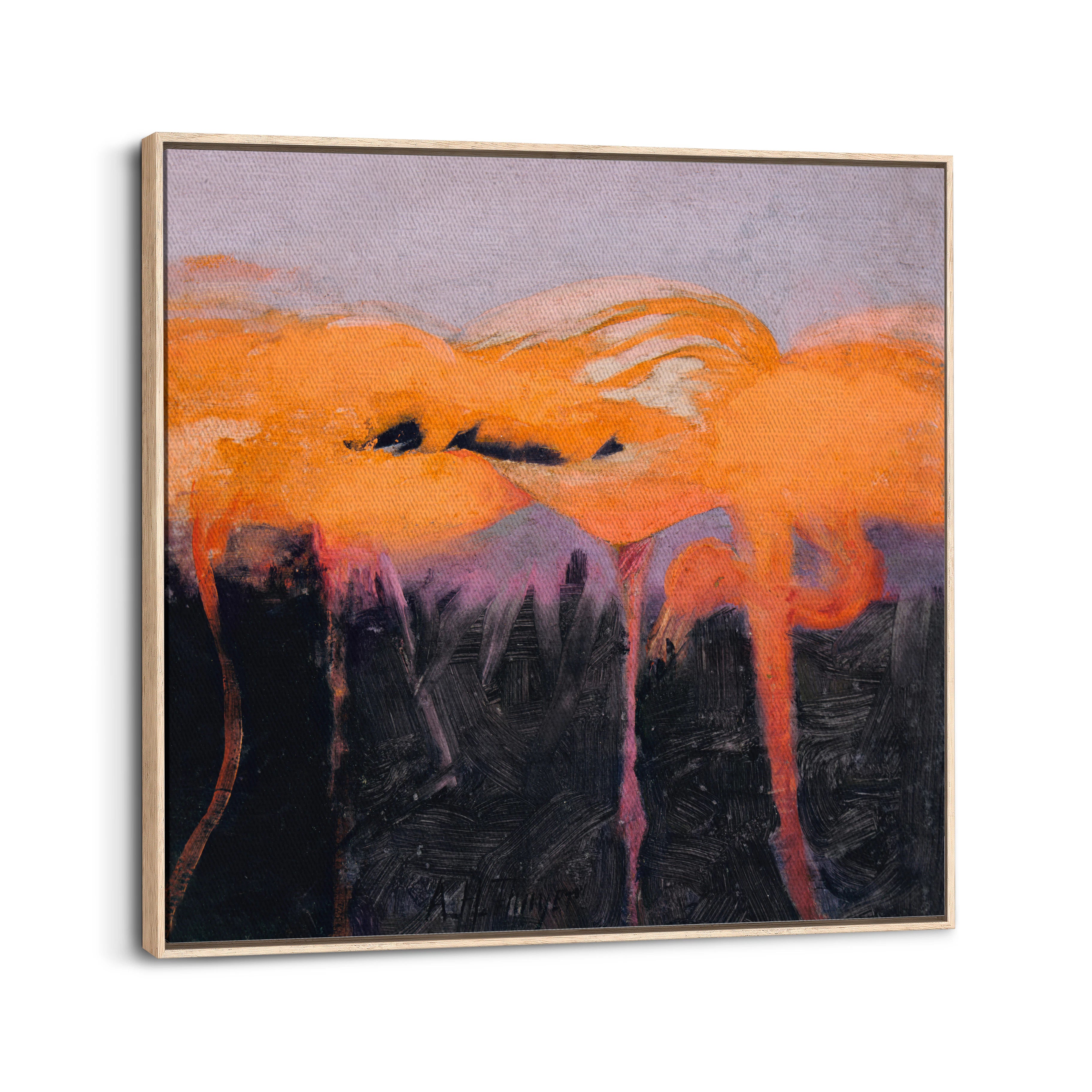 framed-canvas-natural-wood