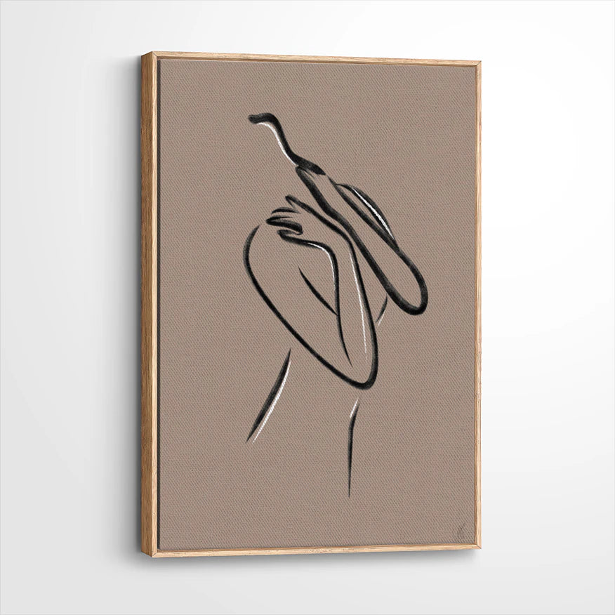 framed-canvas-natural-wood