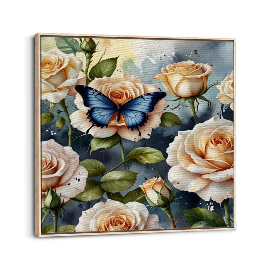 framed-canvas-natural-wood