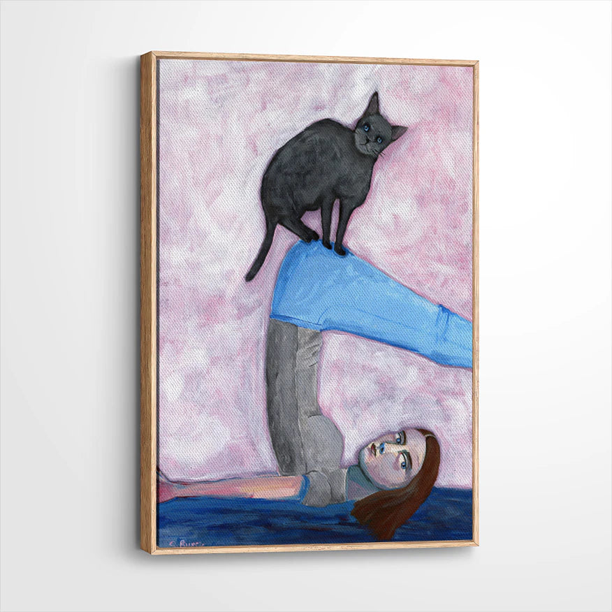 framed-canvas-natural-wood