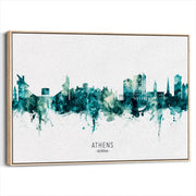 framed-canvas-natural-wood