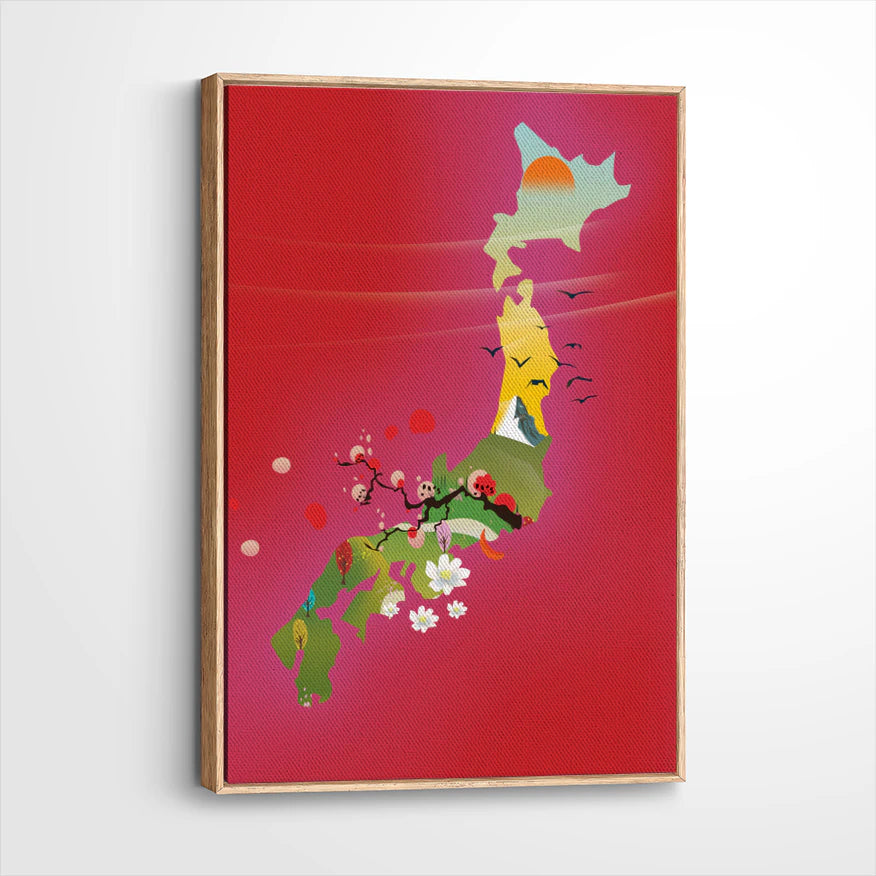 framed-canvas-natural-wood