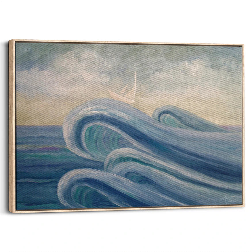 framed-canvas-natural-wood