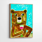 framed-canvas-natural-wood