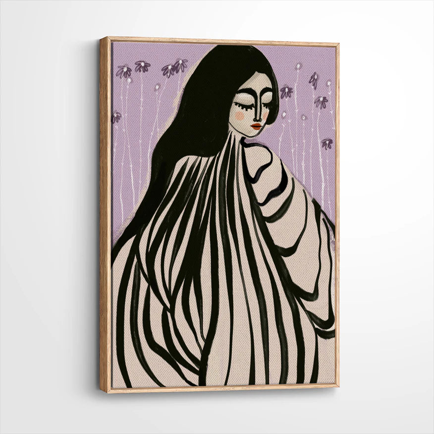 framed-canvas-natural-wood