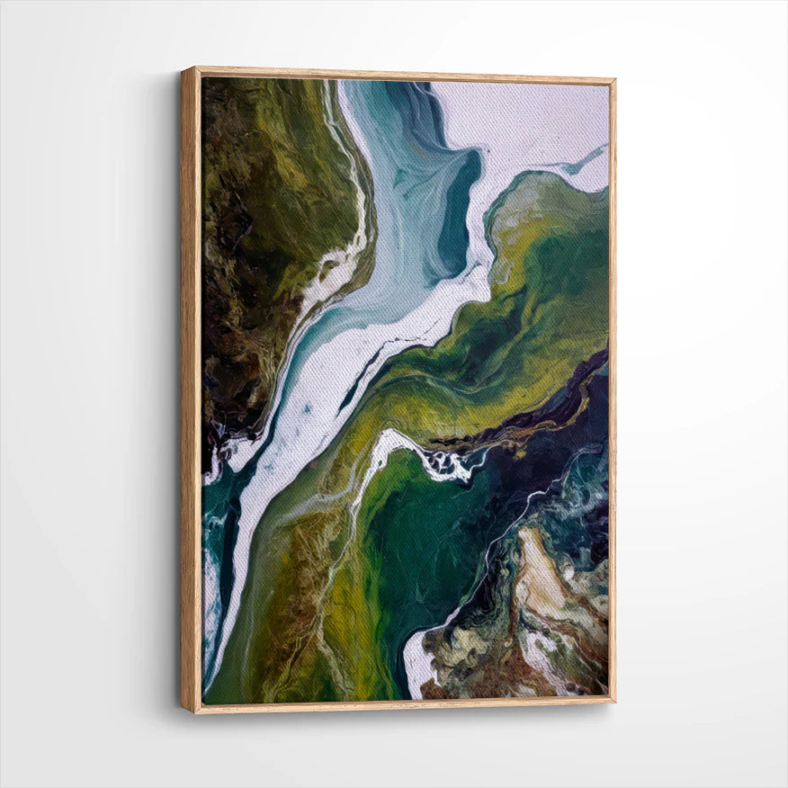 framed-canvas-natural-wood