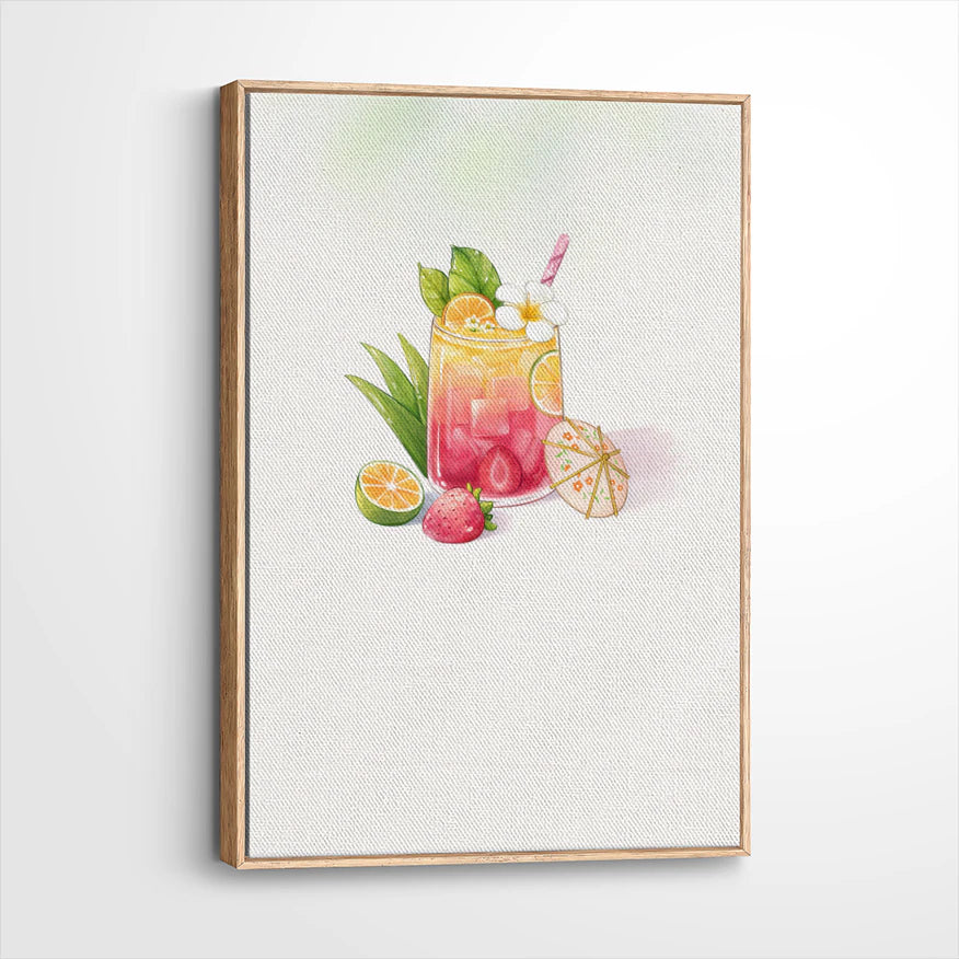 framed-canvas-natural-wood