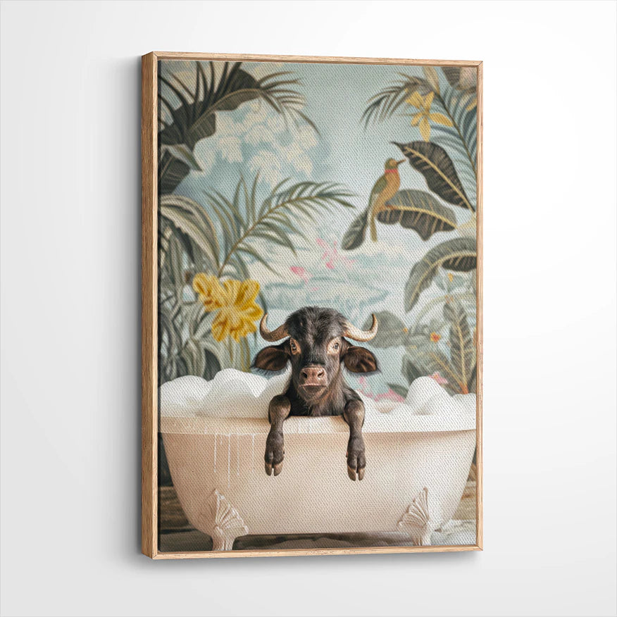 framed-canvas-natural-wood