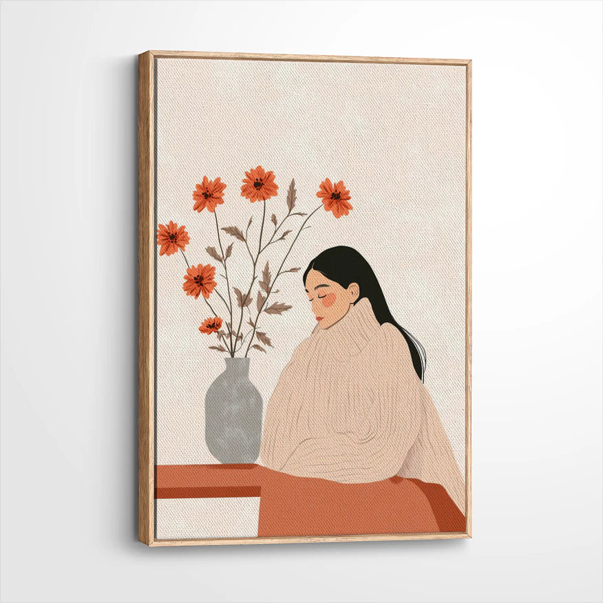 framed-canvas-natural-wood