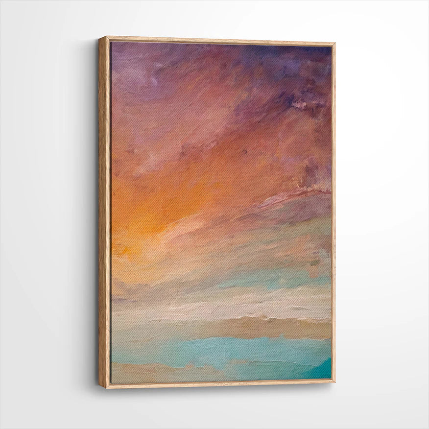 framed-canvas-natural-wood