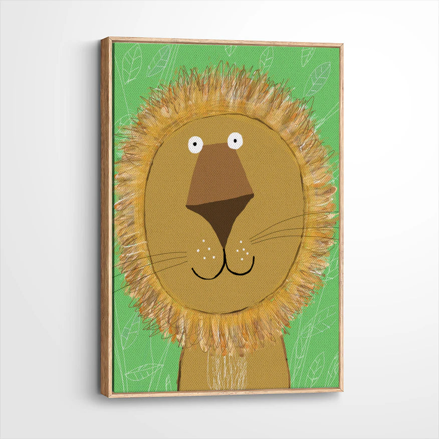 framed-canvas-natural-wood