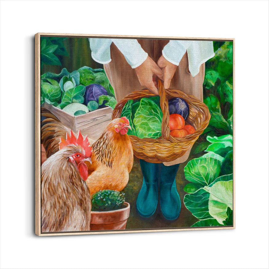 framed-canvas-natural-wood