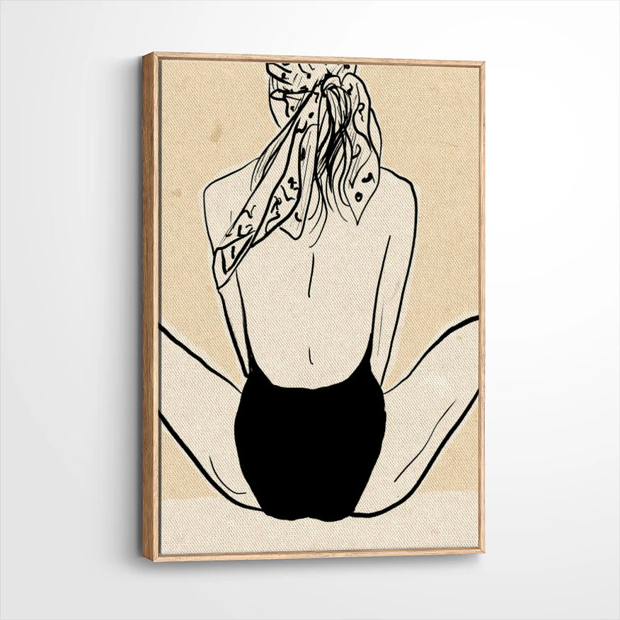 framed-canvas-natural-wood