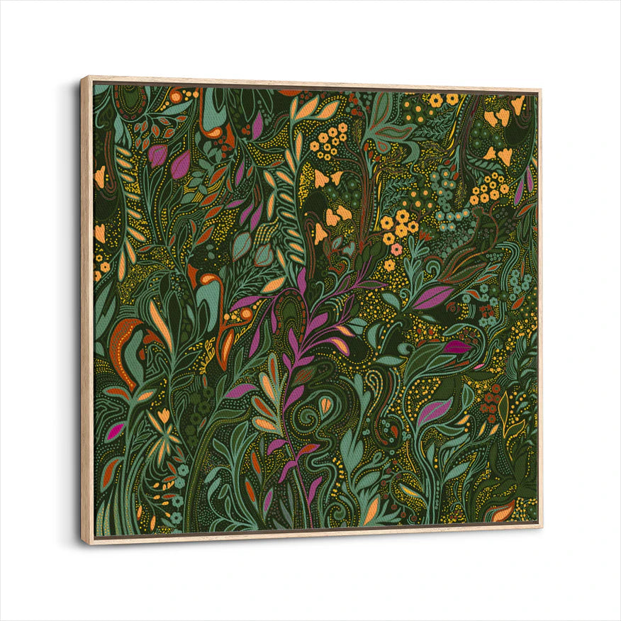 framed-canvas-natural-wood